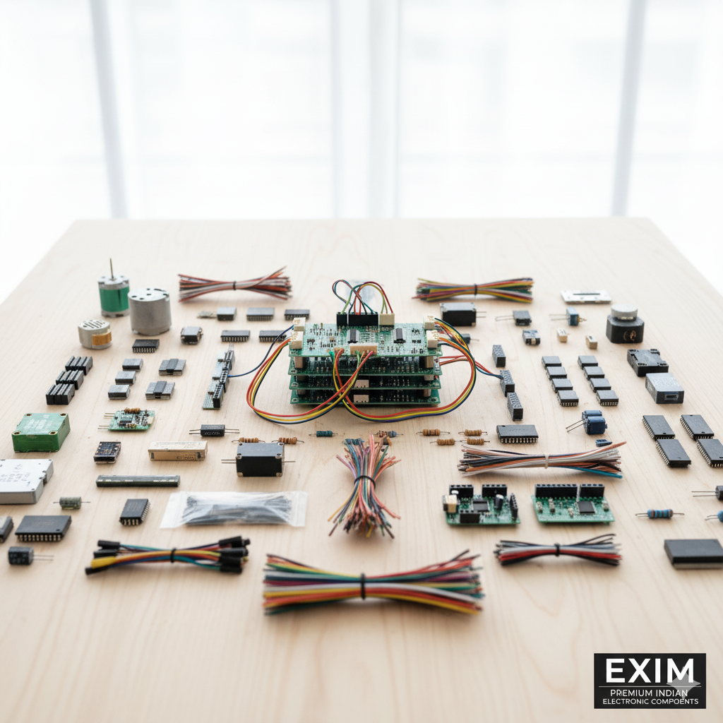 Electronic Components Export from India - Quality Electronic Parts & Components for Manufacturing